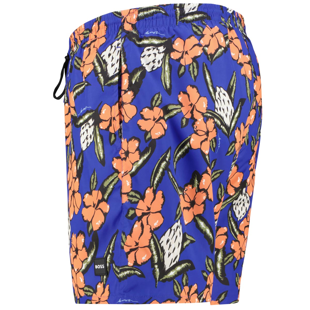 BOSS Badeshorts mit Taschen blau