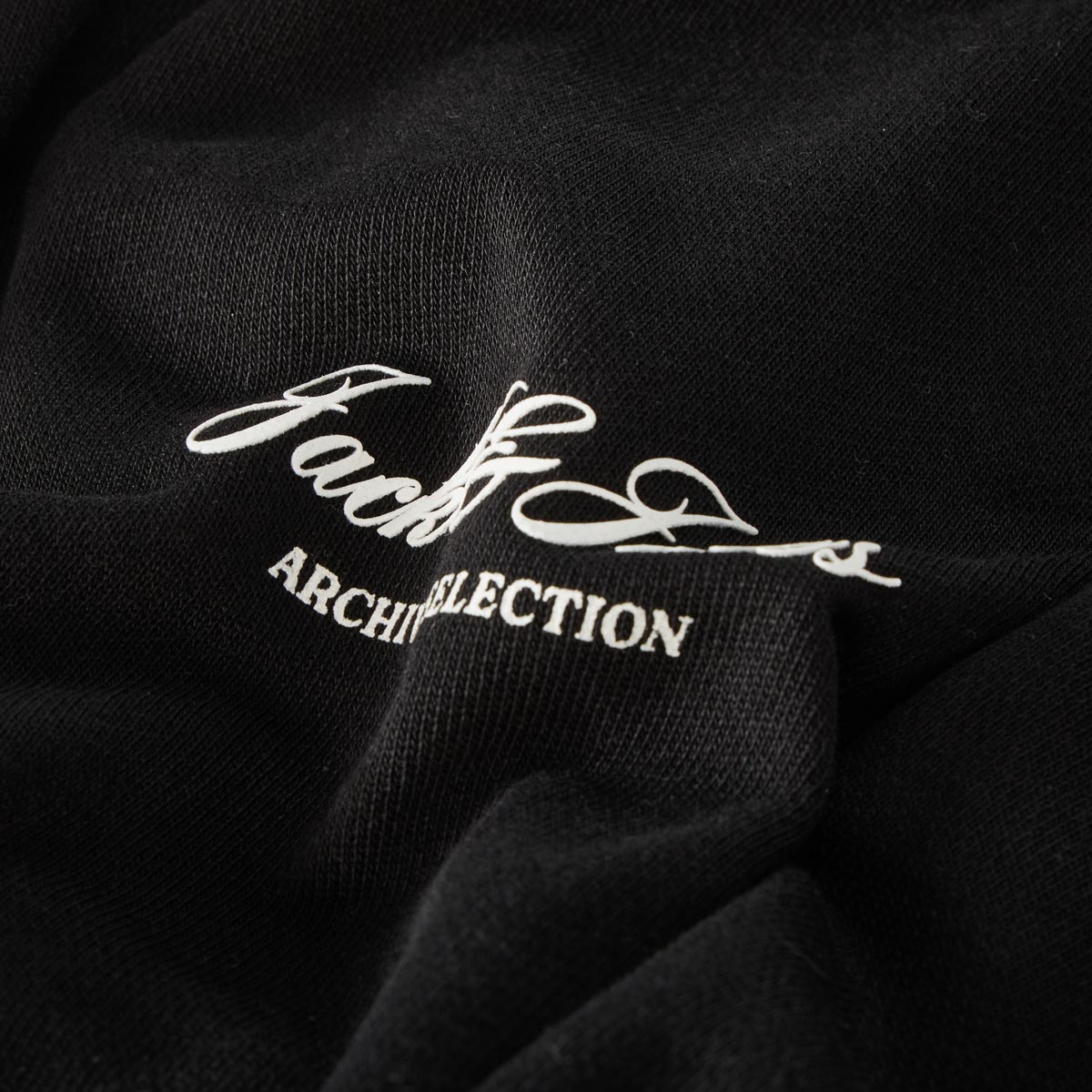 Jack&Jones Jogginghose aus Baumwollmischung schwarz