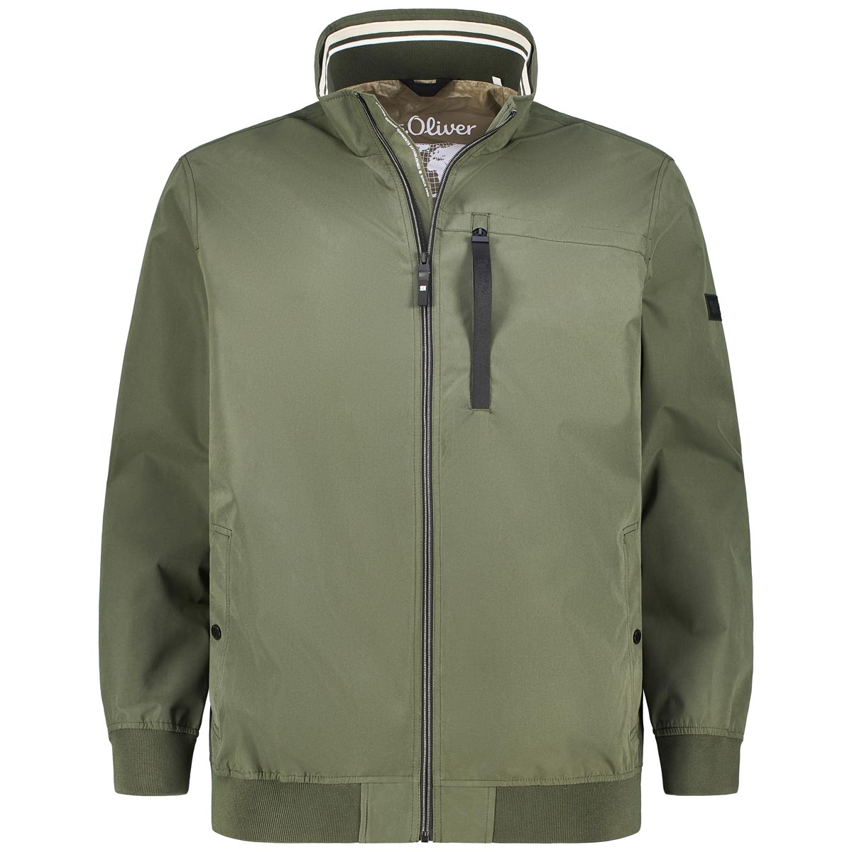 s.Oliver Outdoor-Jacke, wasserabweisend Farbe grün Größe: 3XL günstig online kaufen