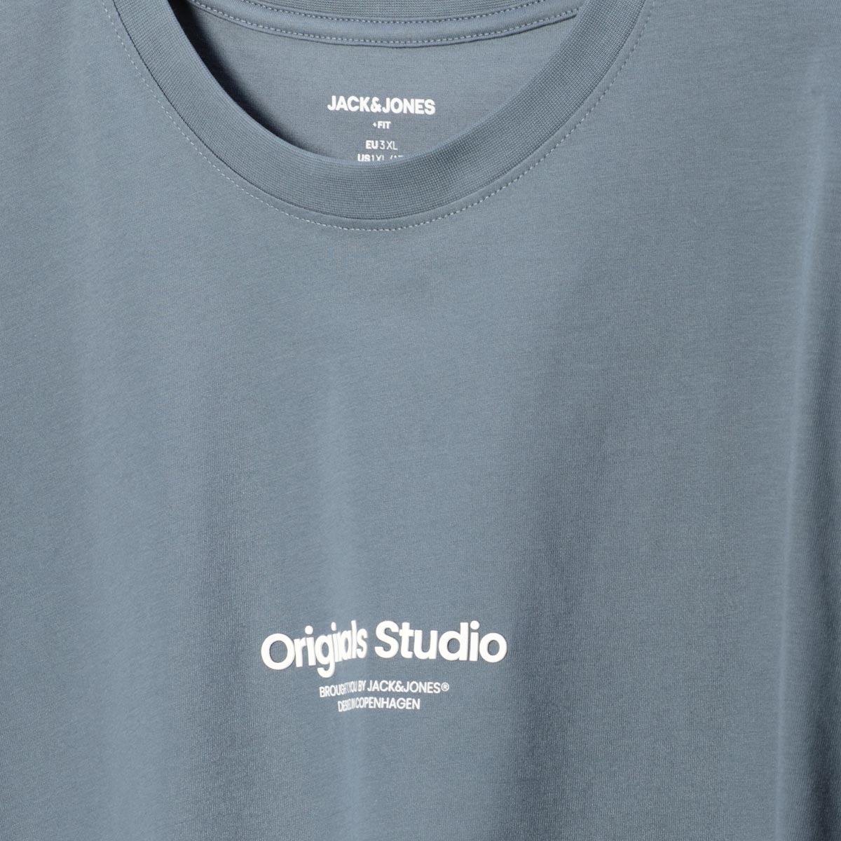 Jack&Jones T-Shirt mit Label-Print grau