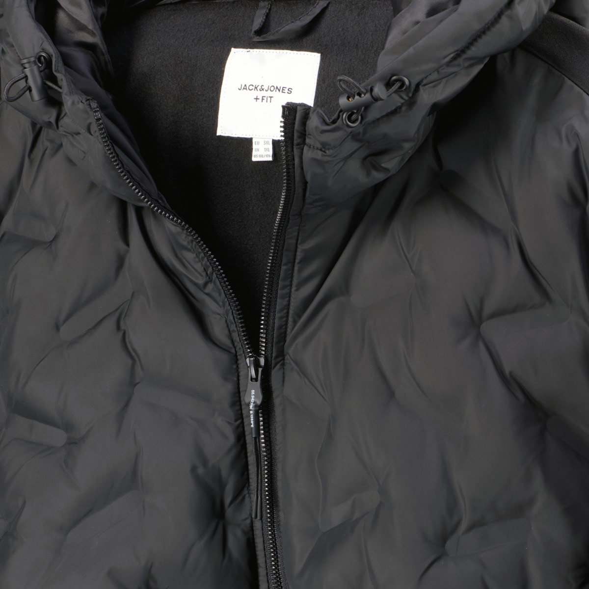 Jack&Jones Freizeitjacke im Materialmix schwarz