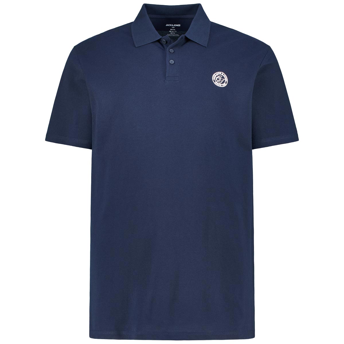 Poloshirt mit Label-Print