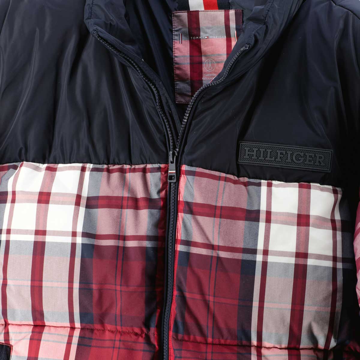 Tommy Hilfiger Wattierte Winterjacke rot