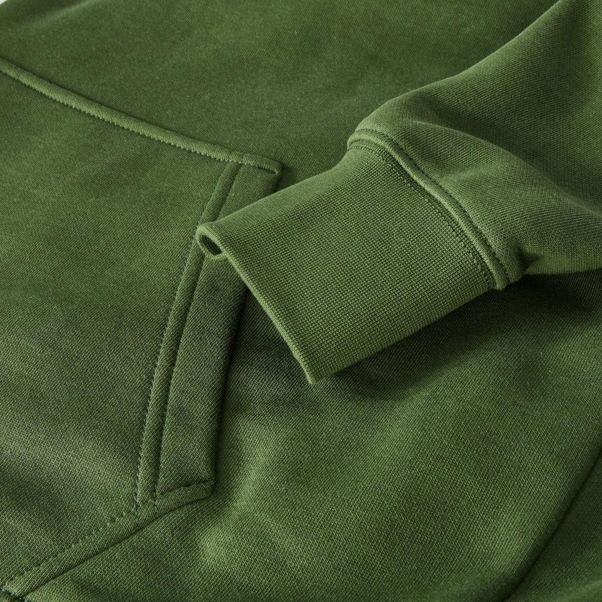 Tommy Hilfiger Hoodie mit Label-Print grün