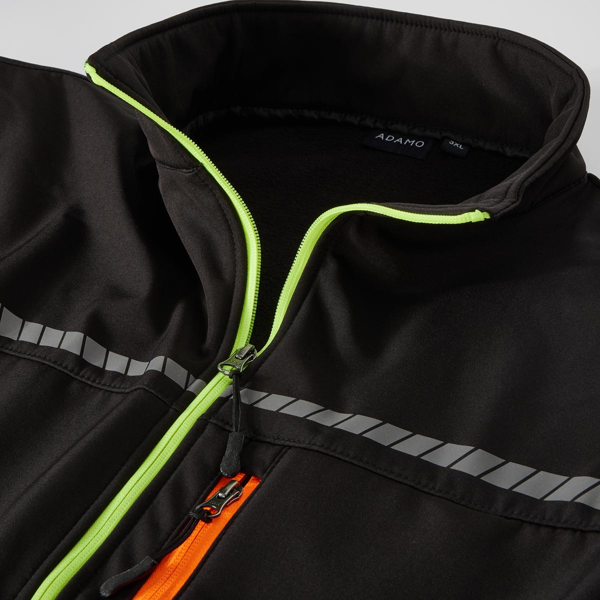 ADAMO Softshell-Arbeitsweste  schwarz