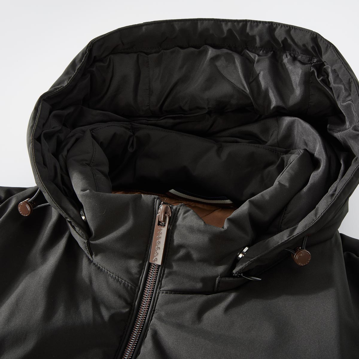 bugatti Steppjacke mit Stretch, wasserabweisend schwarz