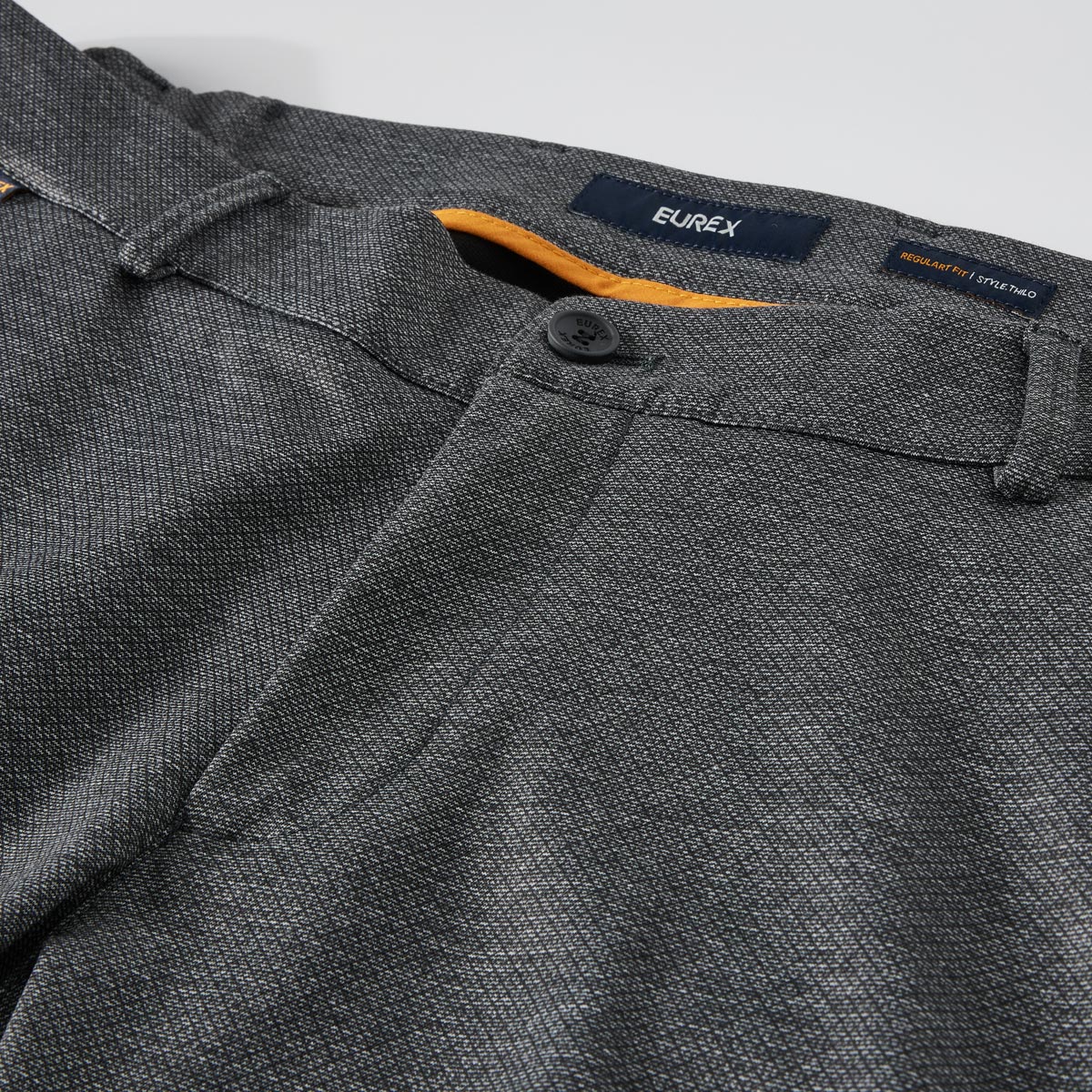 EUREX Chino "Thilo", Regular Fit grau