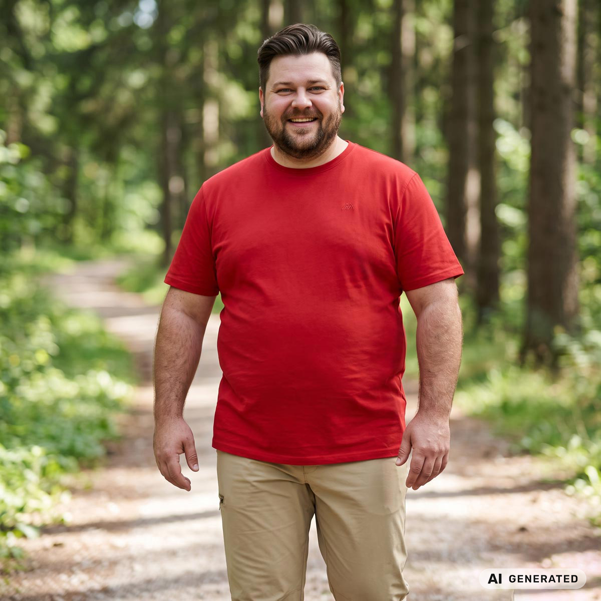 Maier Sports Leichtes Funktions-Shirt, schnelltrocknend rot
