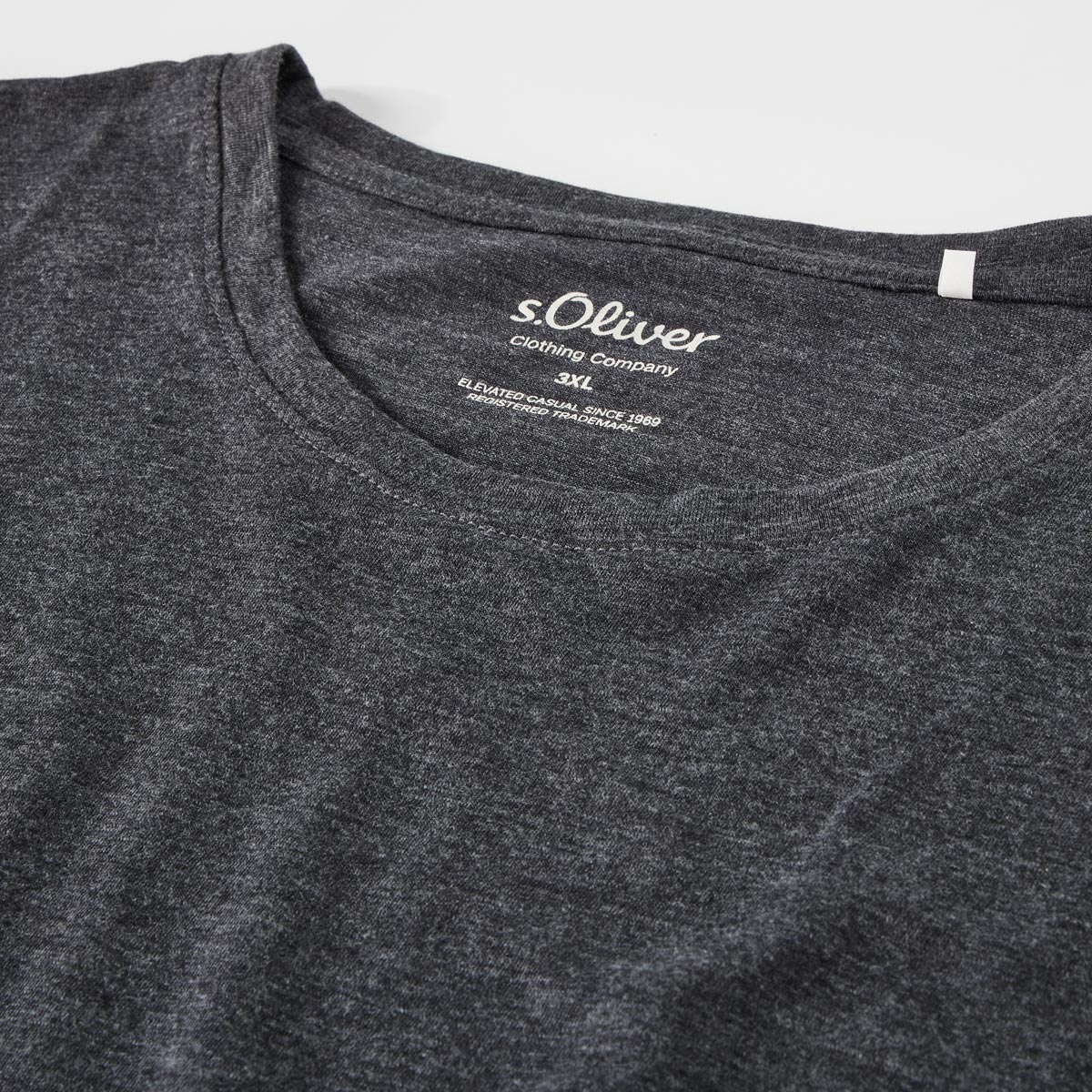 s.Oliver T-Shirt aus Baumwolle schwarz