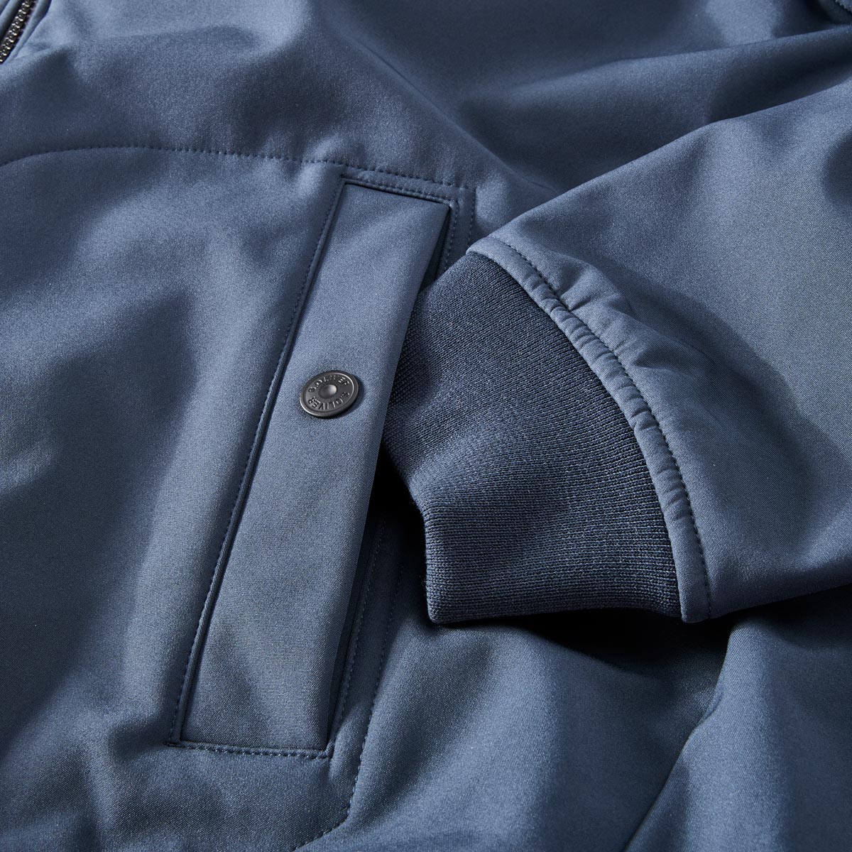 s.Oliver Softshelljacke mit Kapuze, wasserabweisend blau