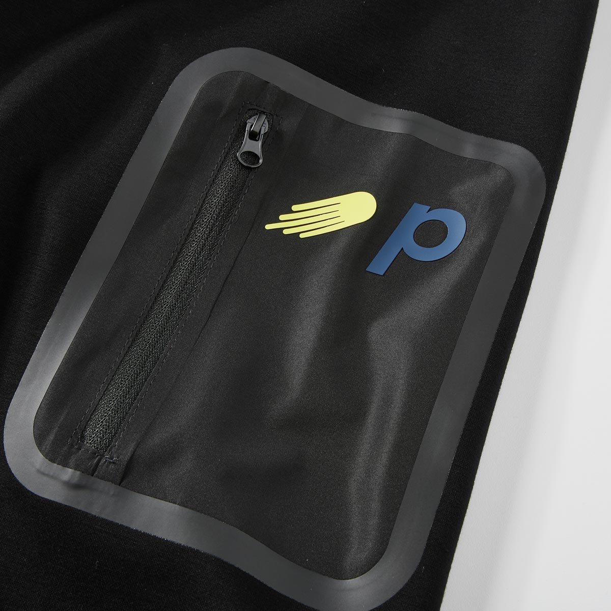 Pfundskerl Sweatshirt mit Troyerkragen schwarz