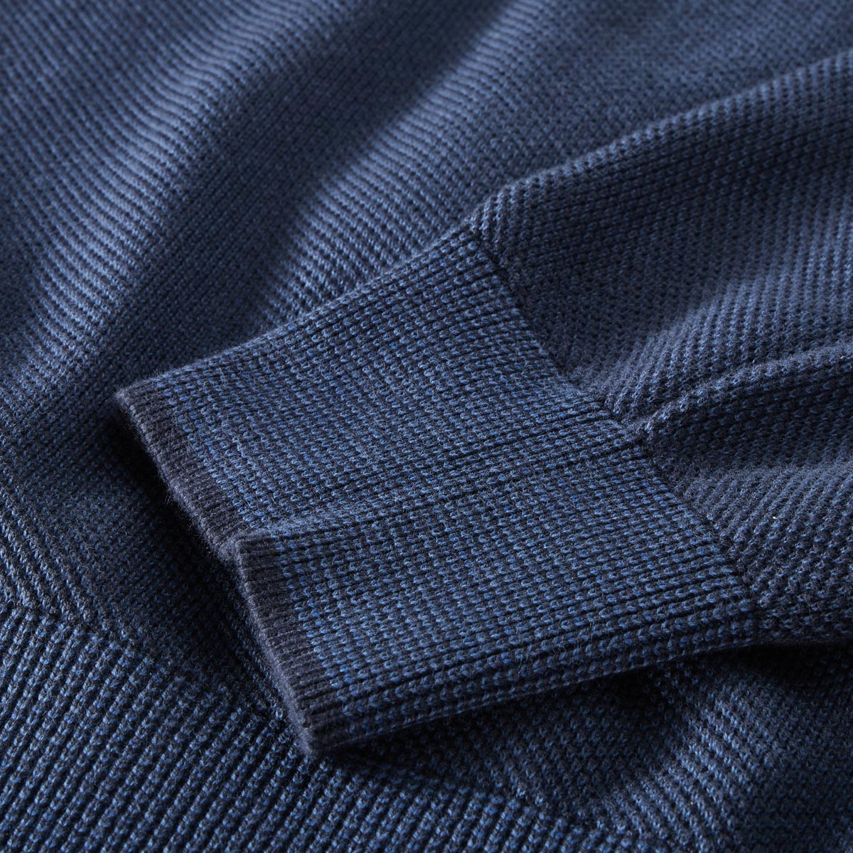 Lerros Strickpullover aus Baumwolle blau