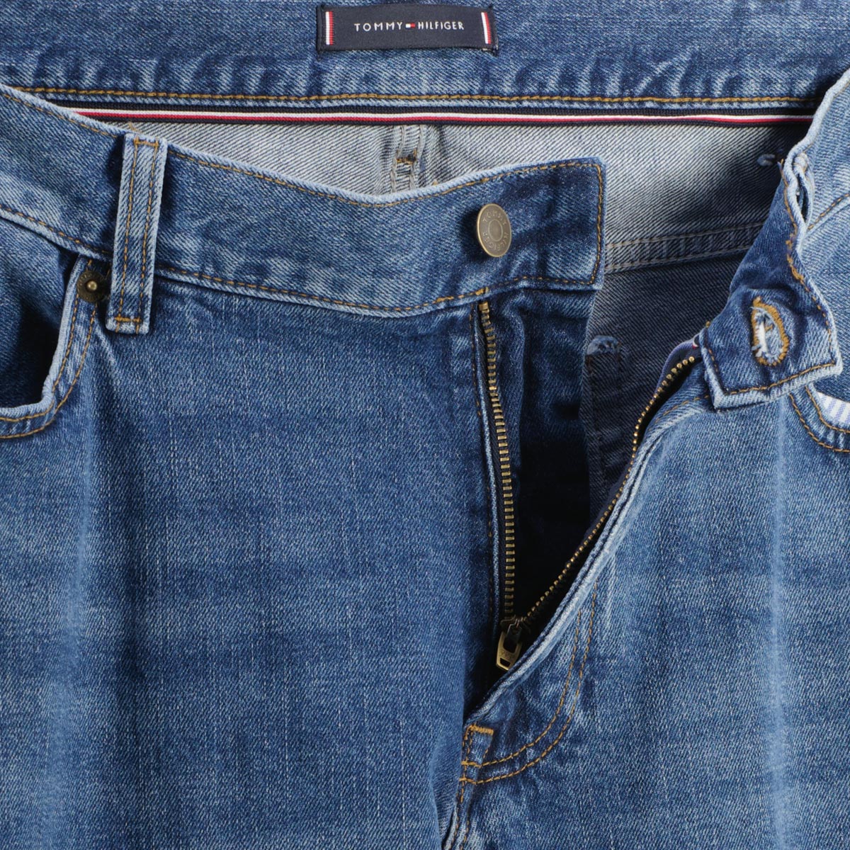 Tommy Hilfiger Stretch-Jeans "Madison", Regular Fit mittelblau