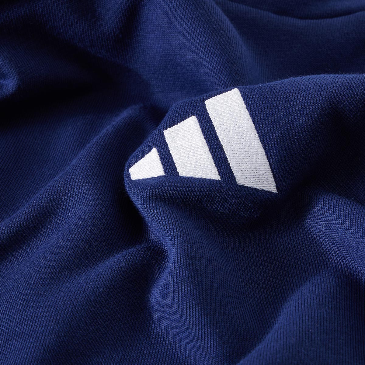 adidas Hoodie aus Baumwolle dunkelblau