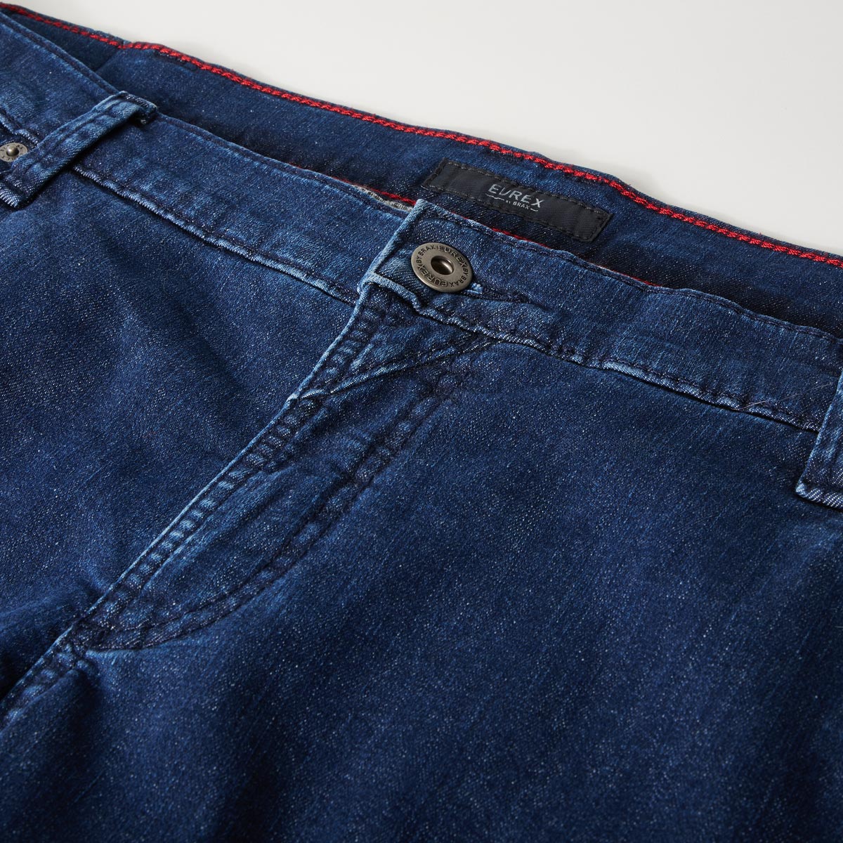 EUREX Thermojeans „Luke“ mit Stretch, Regular Fit blau
