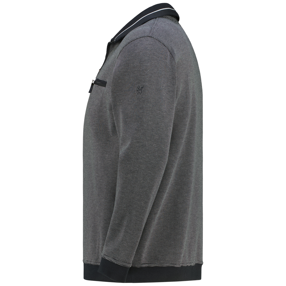 Hajo Sweatshirt "Stay Fresh", bügelfrei Farbe grau Größe: 5XL günstig online kaufen