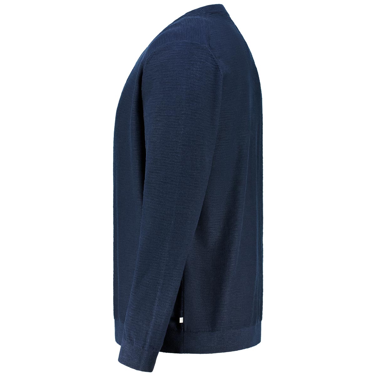 s.Oliver Pullover aus Baumwollstrick blau