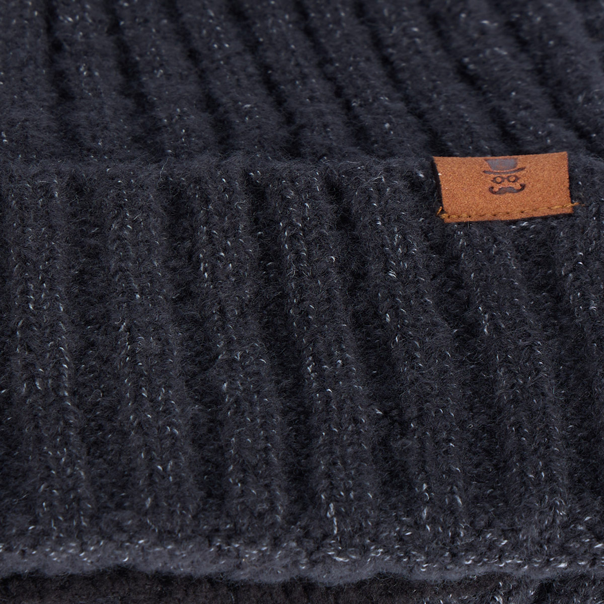 Prince BOWTIE Mütze und Schal im Set schwarz