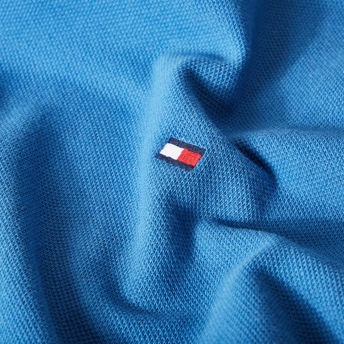 Tommy Hilfiger Poloshirt mit Stretch hellblau
