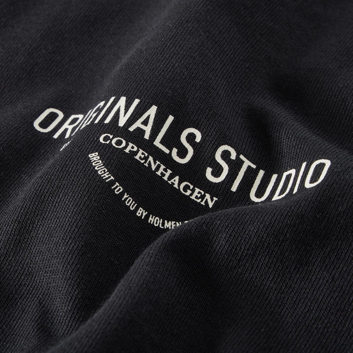 Jack&Jones T-Shirt mit Print auf Vorder- und Rückseite schwarz