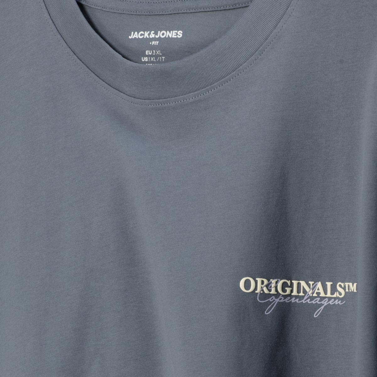 Jack&Jones T-Shirt mit Print grau
