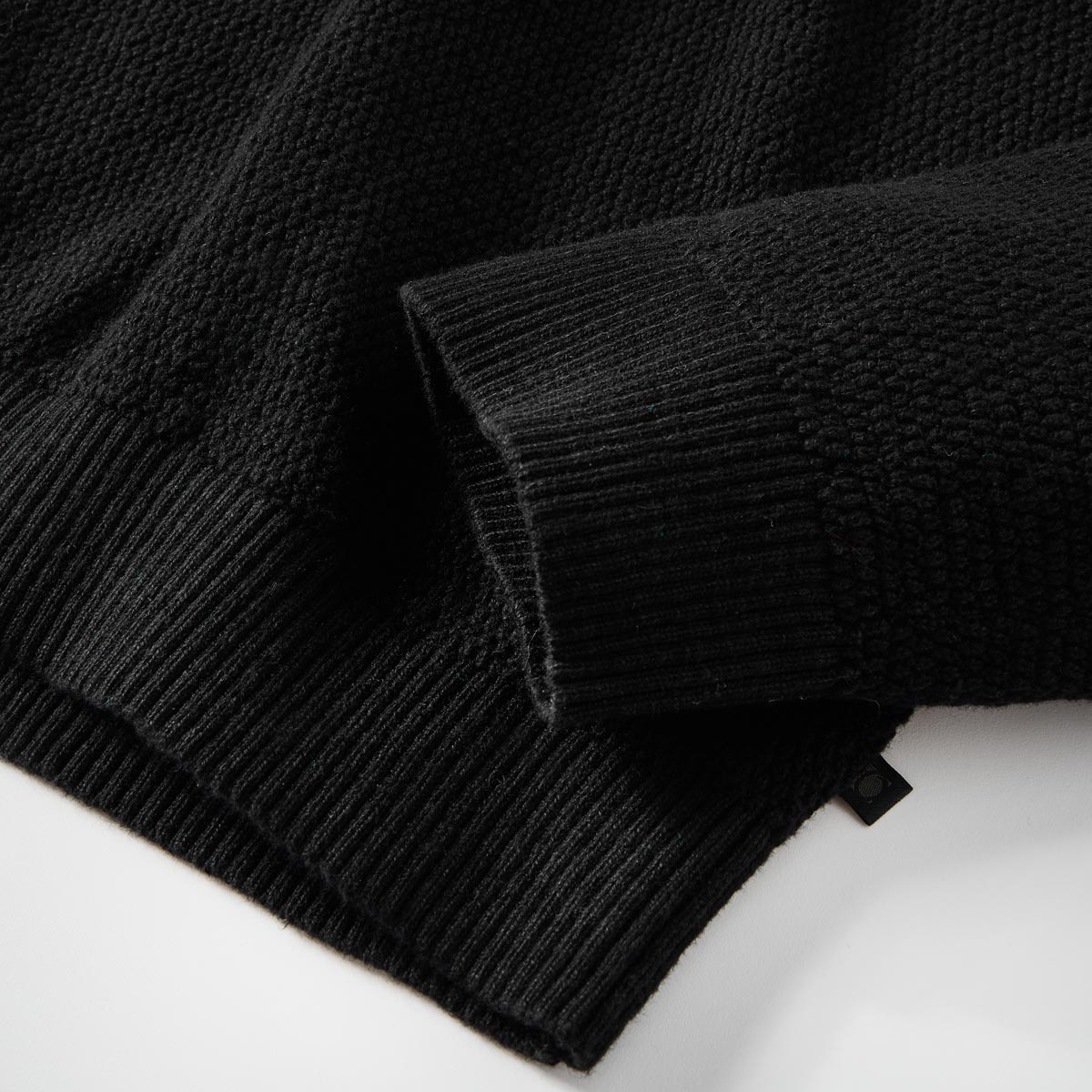 s.Oliver Strickpullover aus Baumwolle schwarz