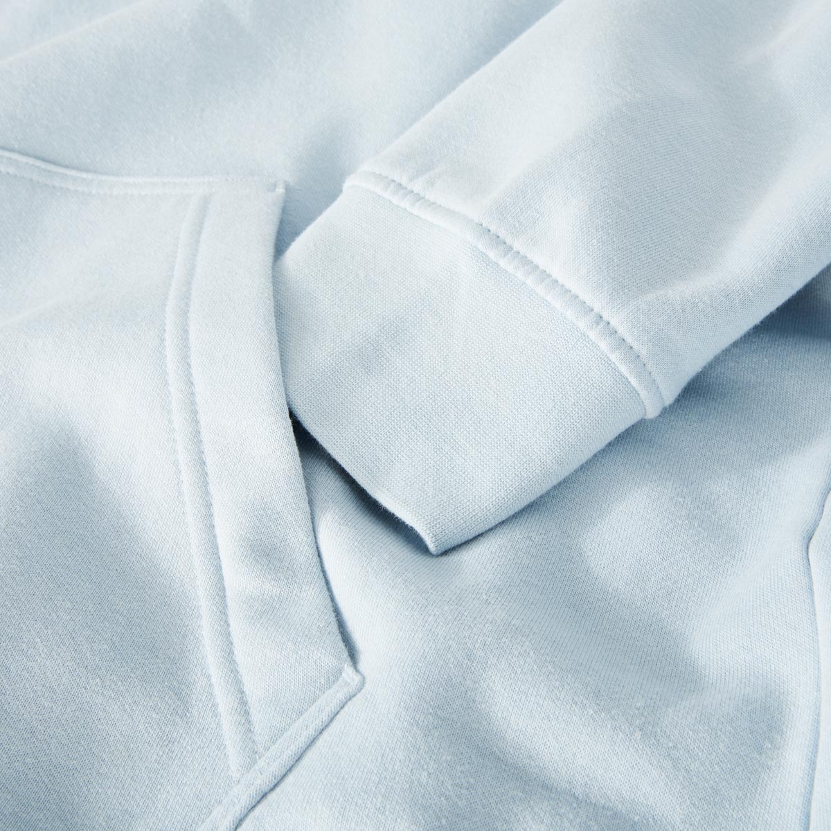 Jack&Jones Hoodie aus Baumwolle hellblau