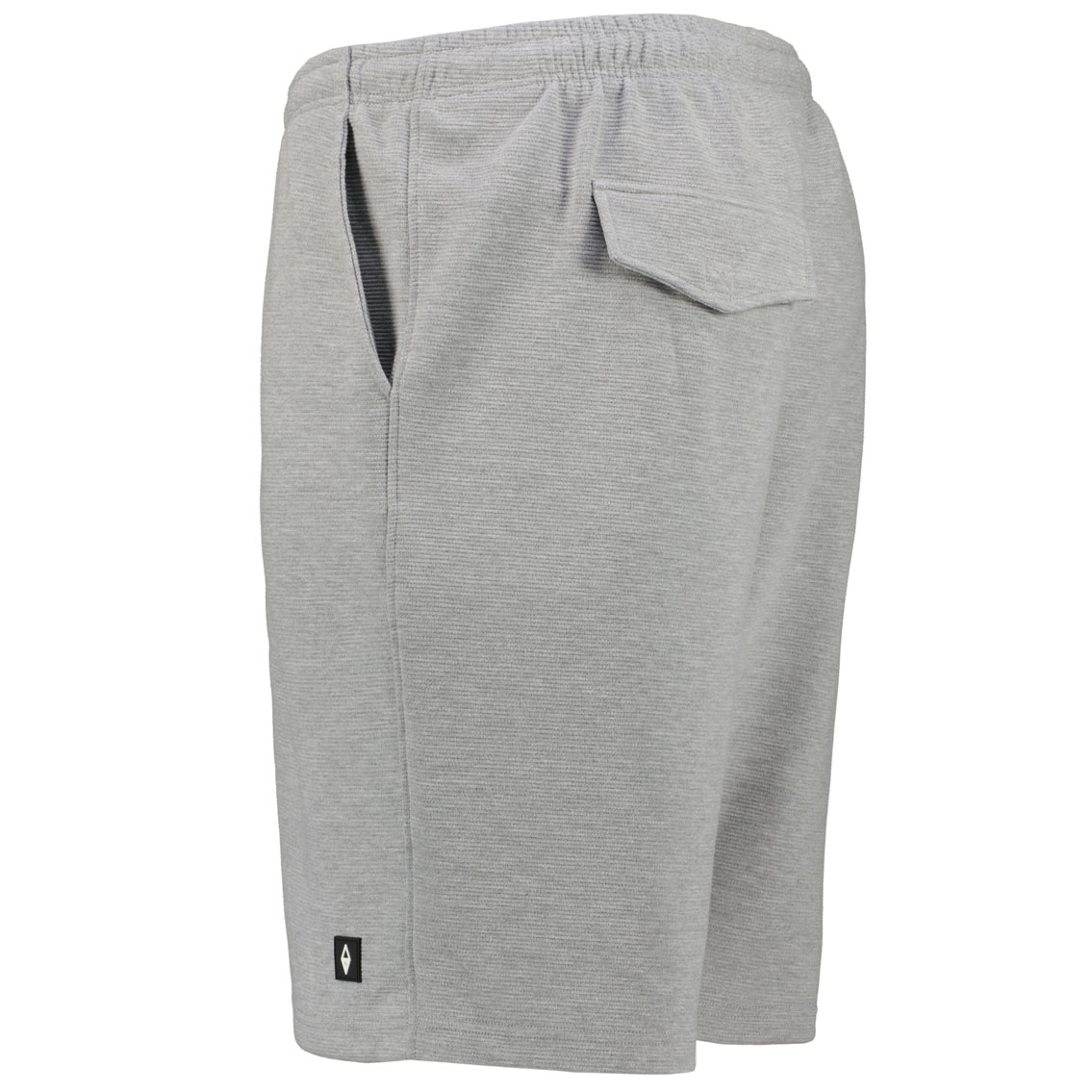North Joggingshorts mit gerippter Struktur grau