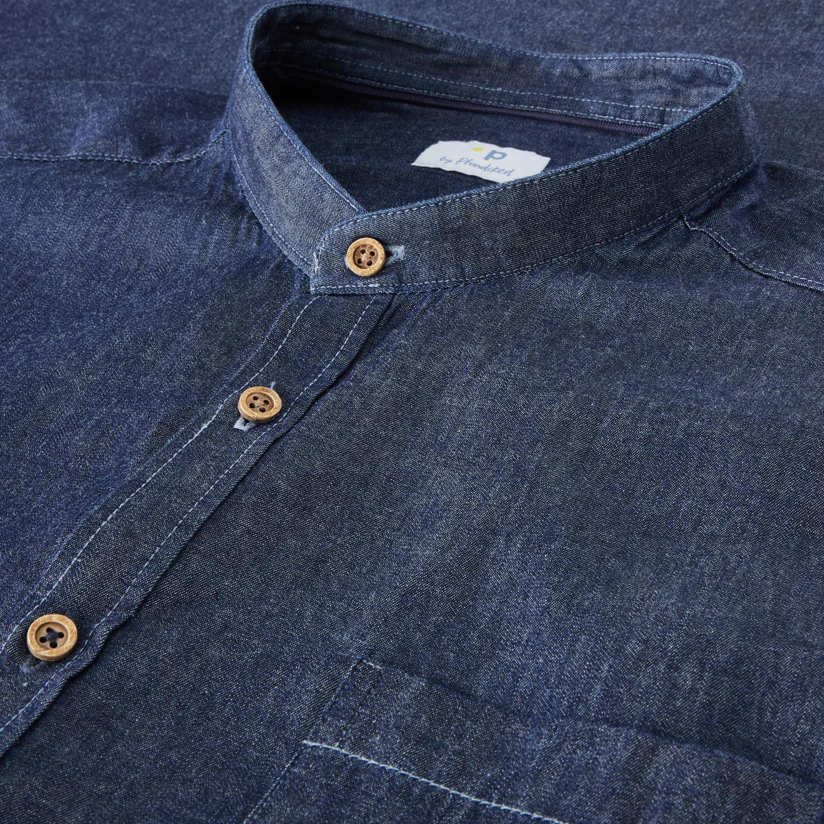 Pfundskerl Jeanshemd, leicht dunkelblau