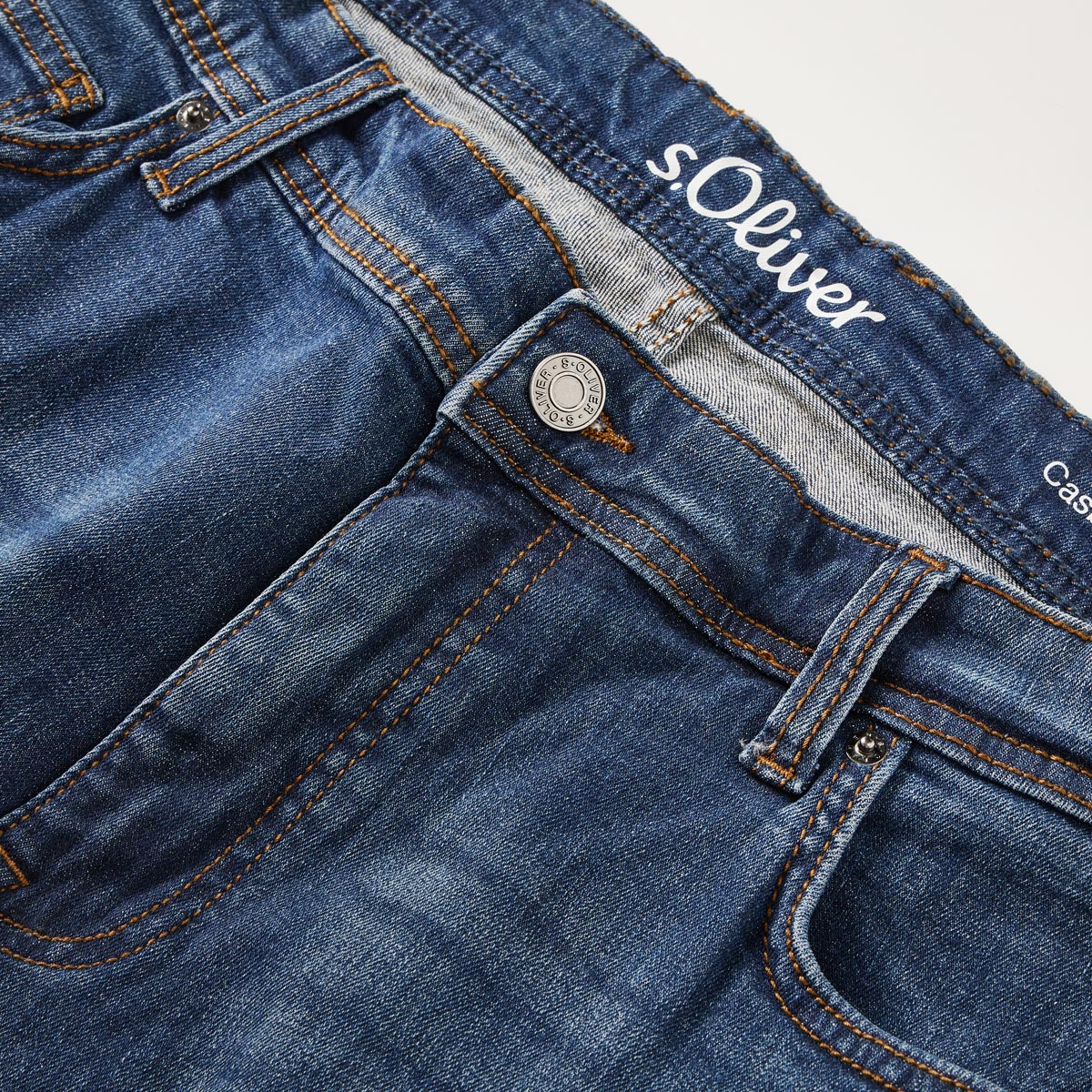 s.Oliver Jeans „Casby“ mit Stretch blau