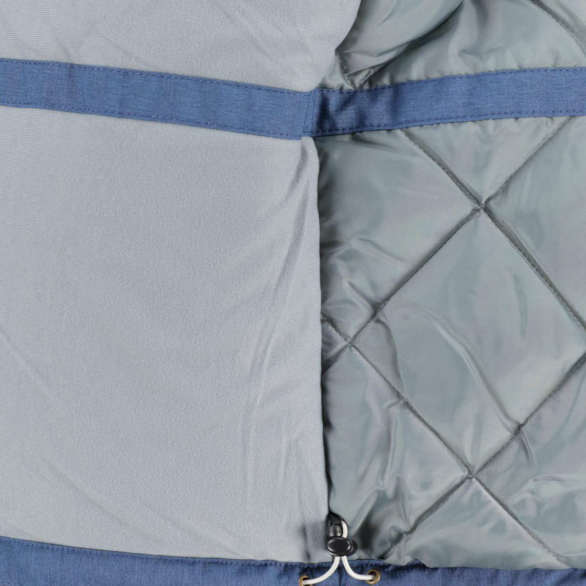 Blue Wave Wattierte Funktionsjacke, wasser- und winddicht blau