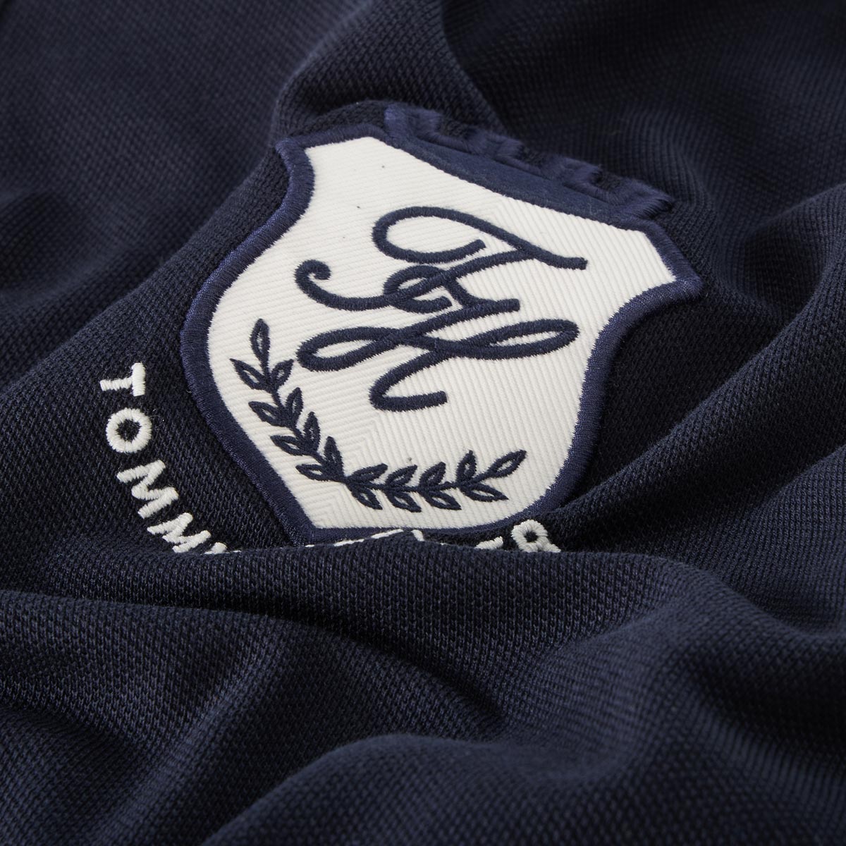 Tommy Hilfiger Poloshirt mit Elasthan marine