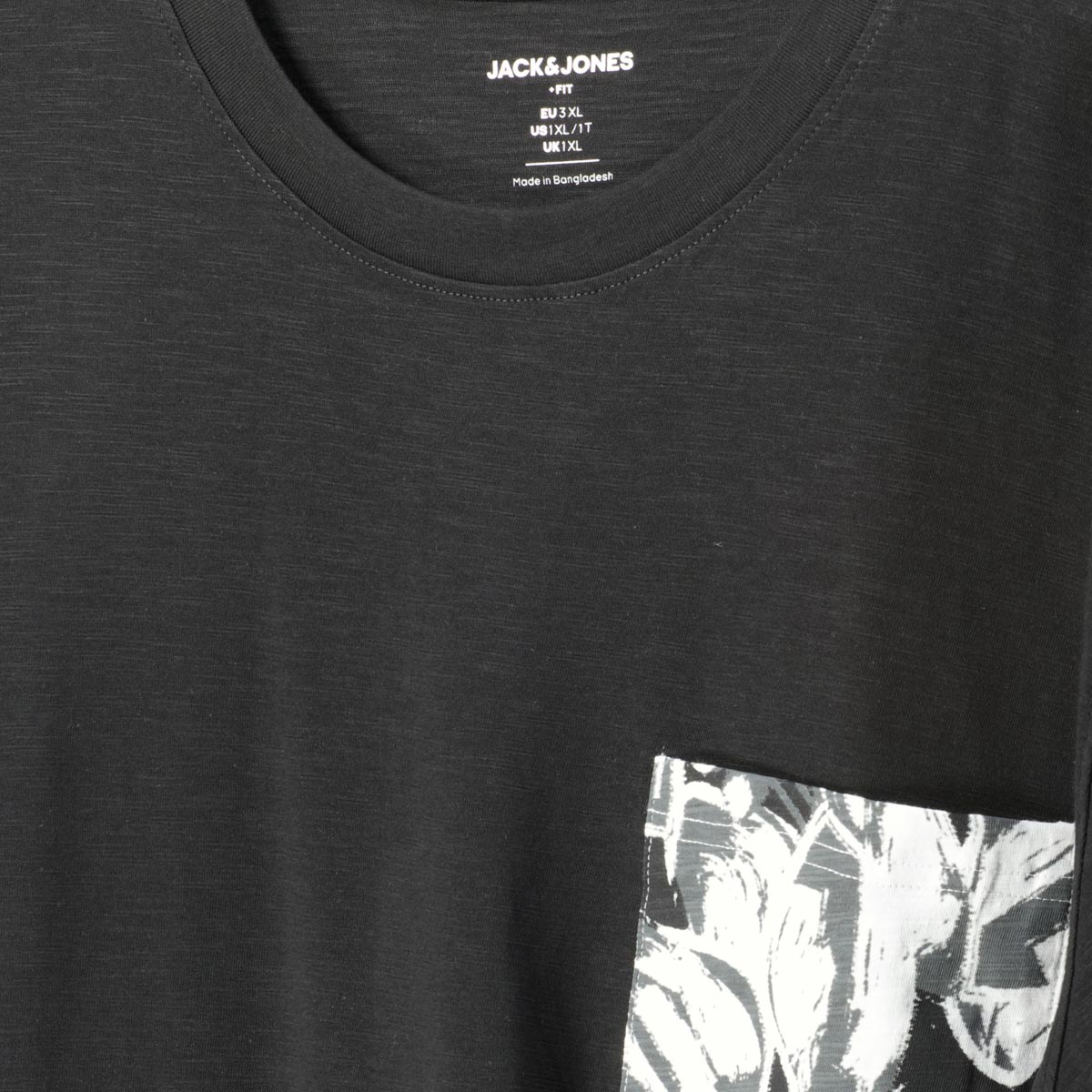 Jack&Jones T-Shirt mit Print schwarz