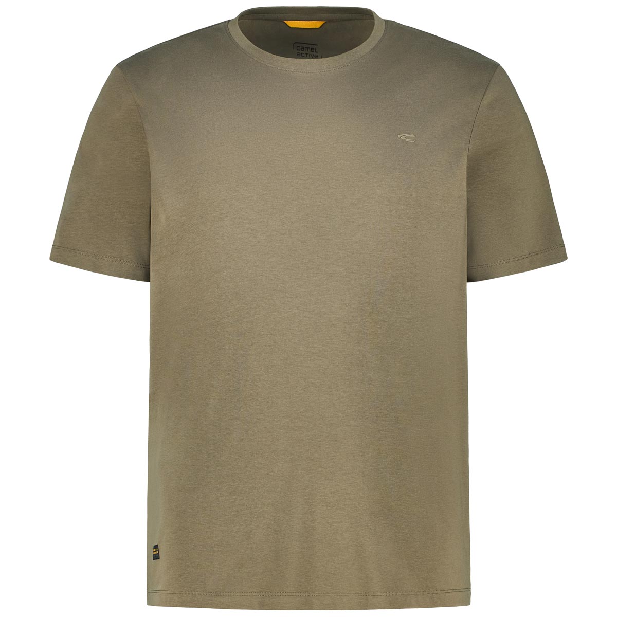 camel active T-Shirt mit Stretch Farbe oliv Größe: 6XL günstig online kaufen
