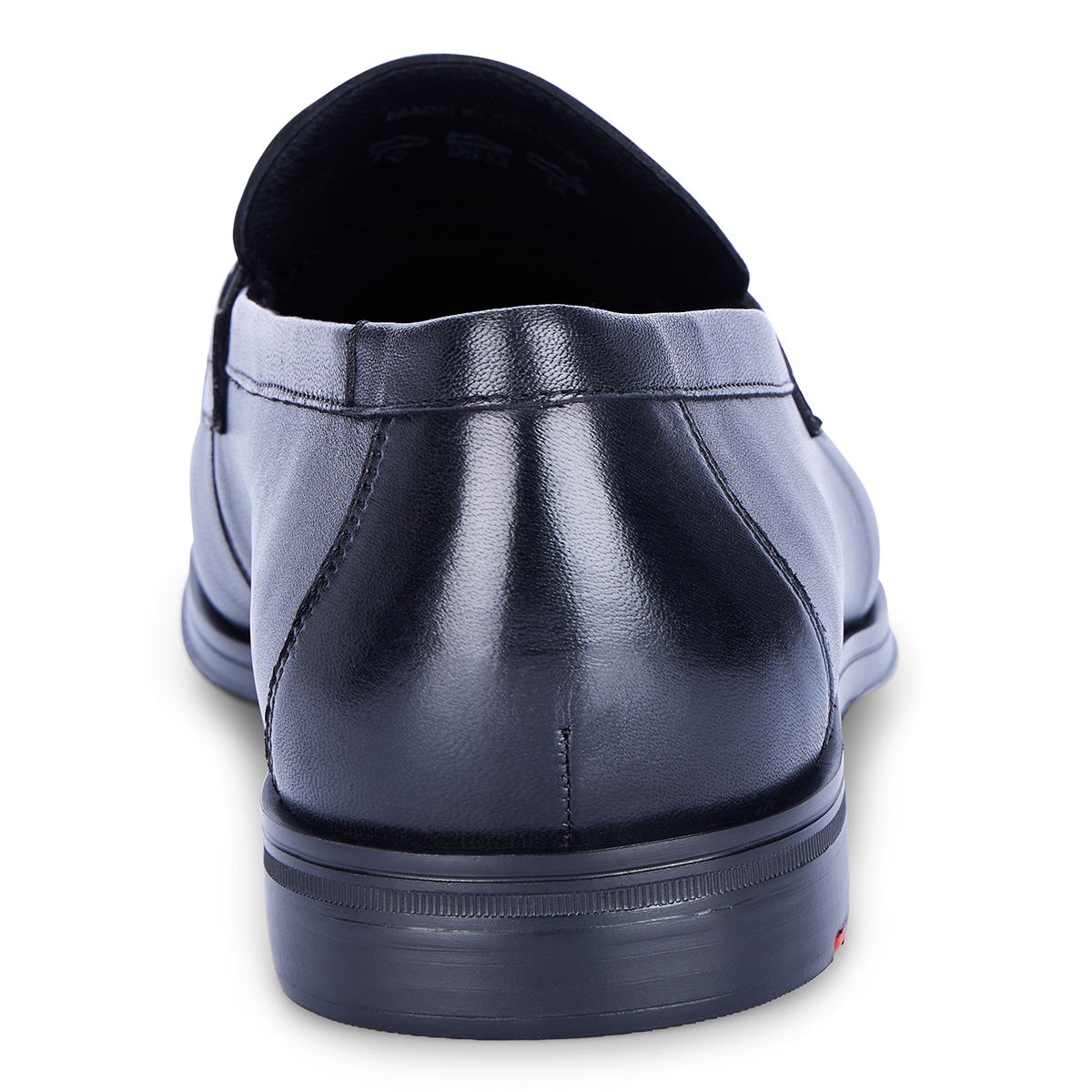 Lloyd Slipper "Kairo" aus Glattleder, extraweit schwarz