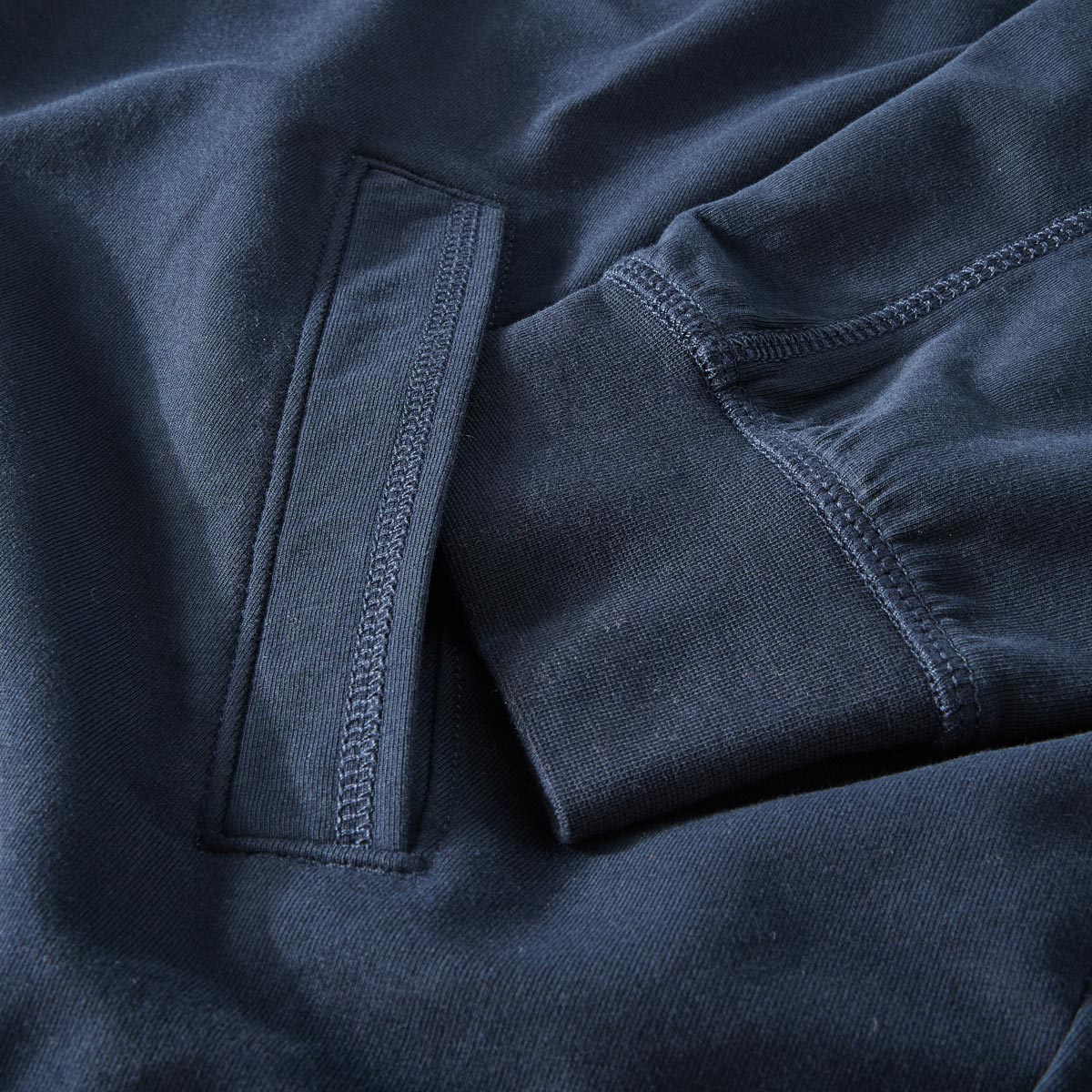 s.Oliver Sweatjacke mit Elasthan blau