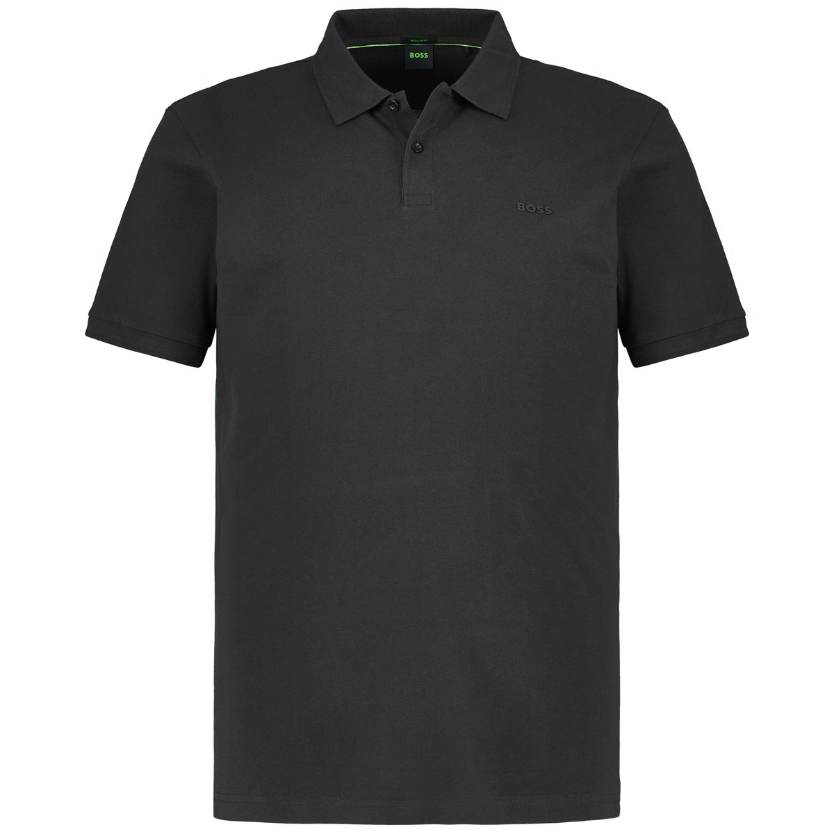 Boss Green Poloshirt aus Baumwolle Farbe schwarz Größe: 4XL günstig online kaufen
