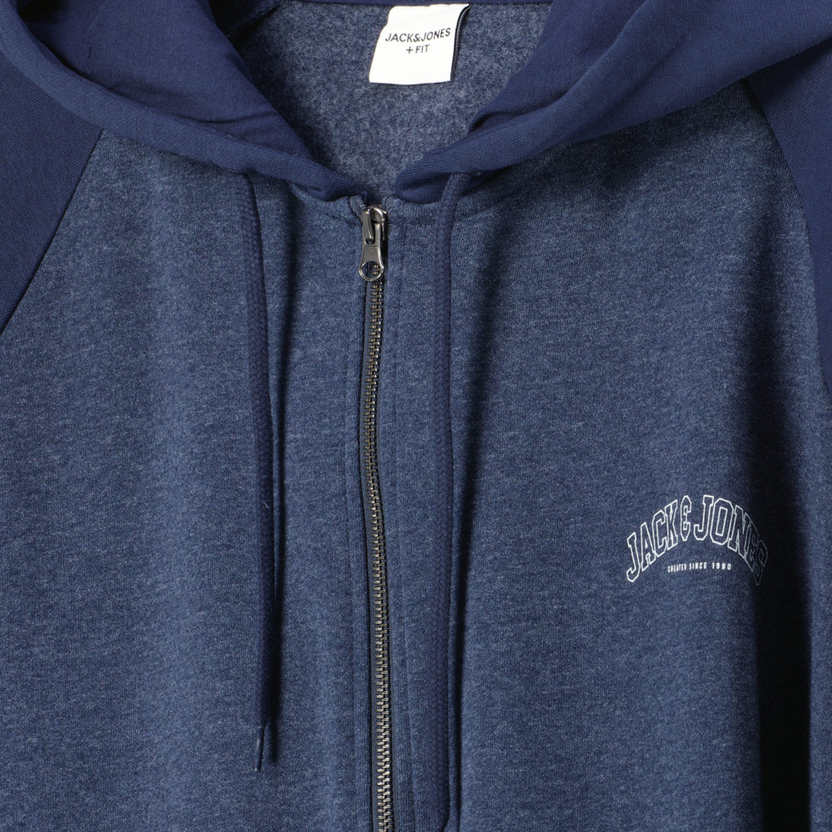 Jack&Jones Sweatjacke mit Print blau