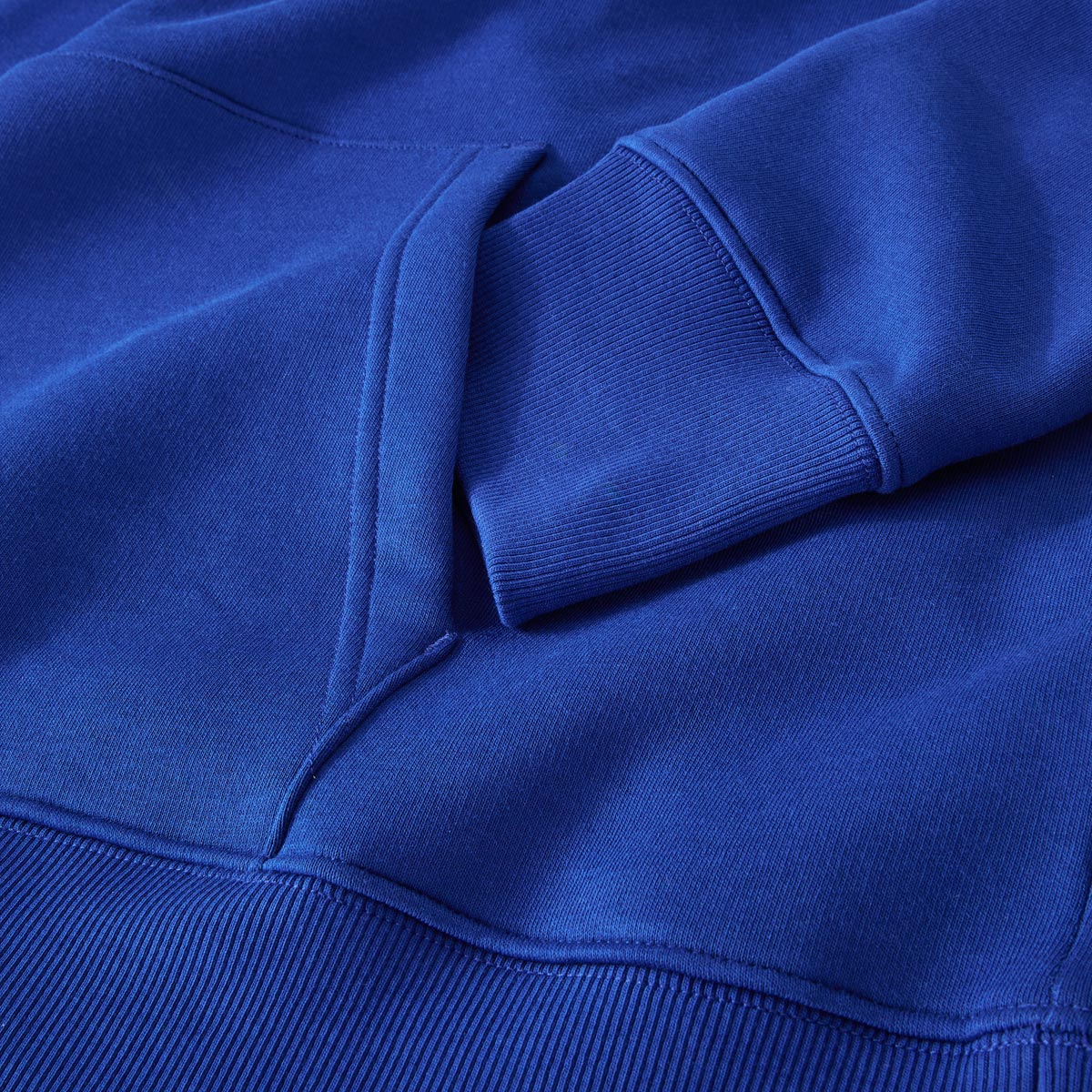 Gant Basic-Hoodie aus Baumwoll-Mix blau