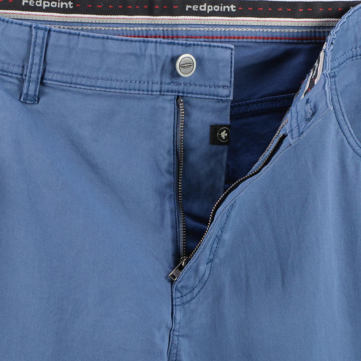 Redpoint Baumwollhose "Montreal" mit Stretch, Tapered Fit blau