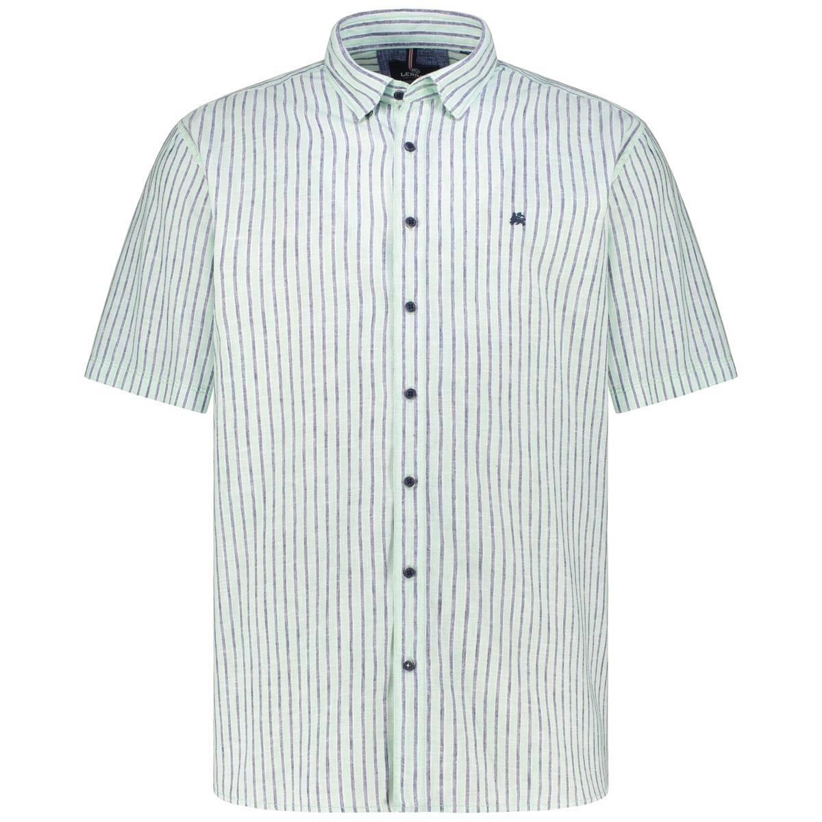 Freizeithemd aus Material-Mix, bügelfrei Freizeithemd aus Material-Mix, bügelfrei