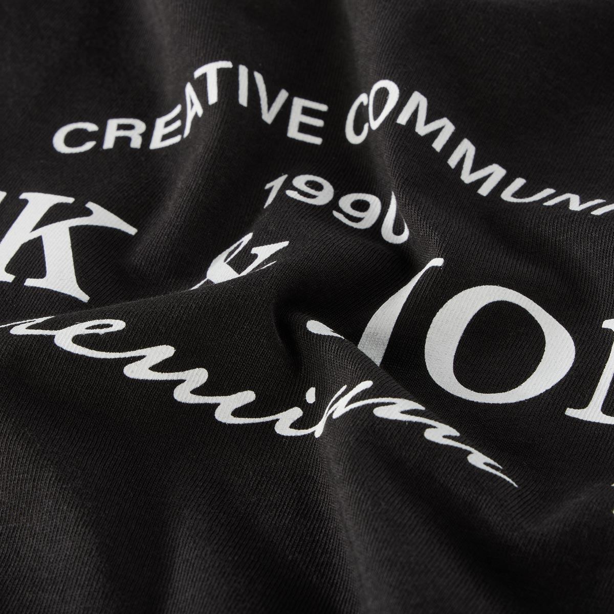 Jack&Jones T-Shirt mit Label-Print schwarz