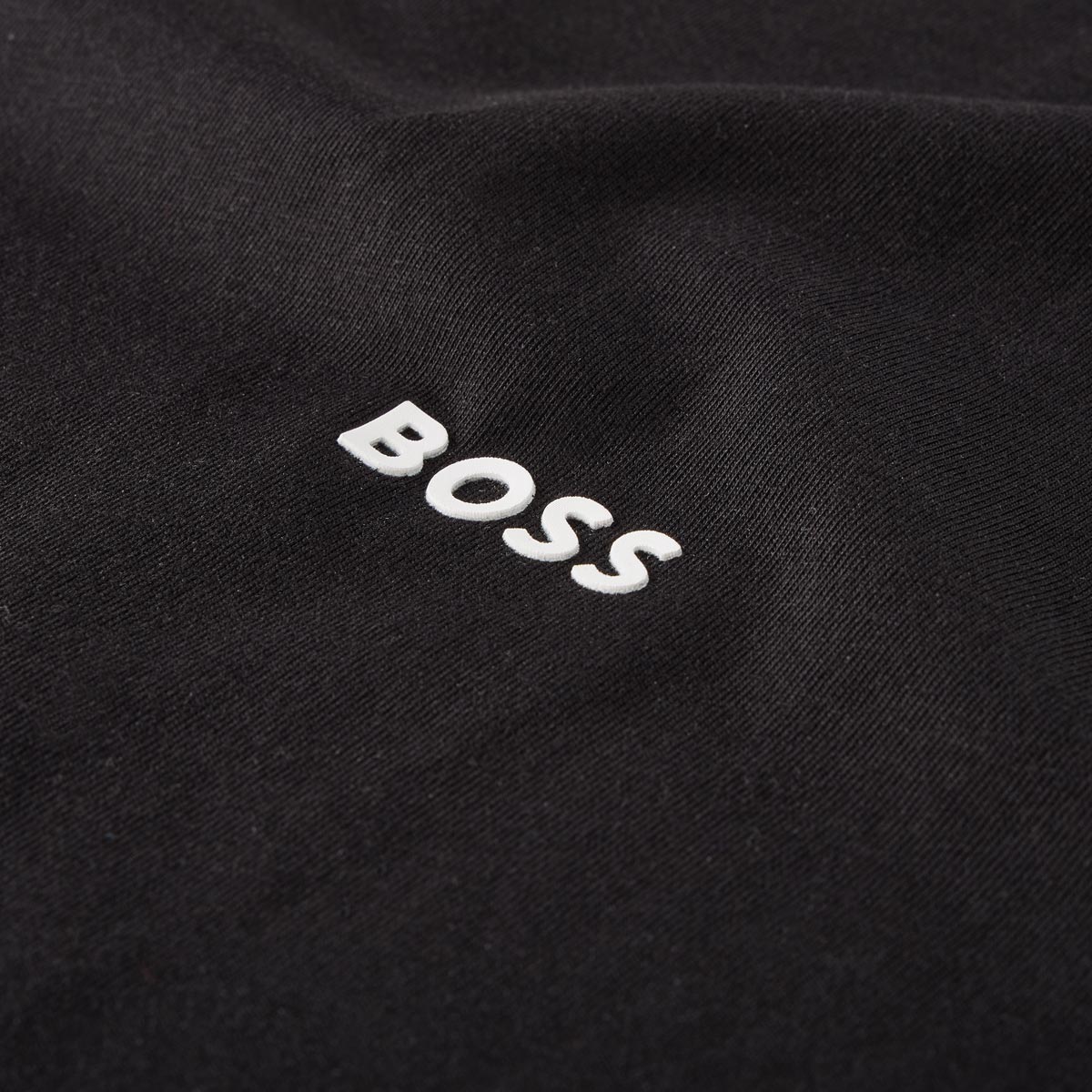 BOSS Longsleeve mit Elasthan schwarz