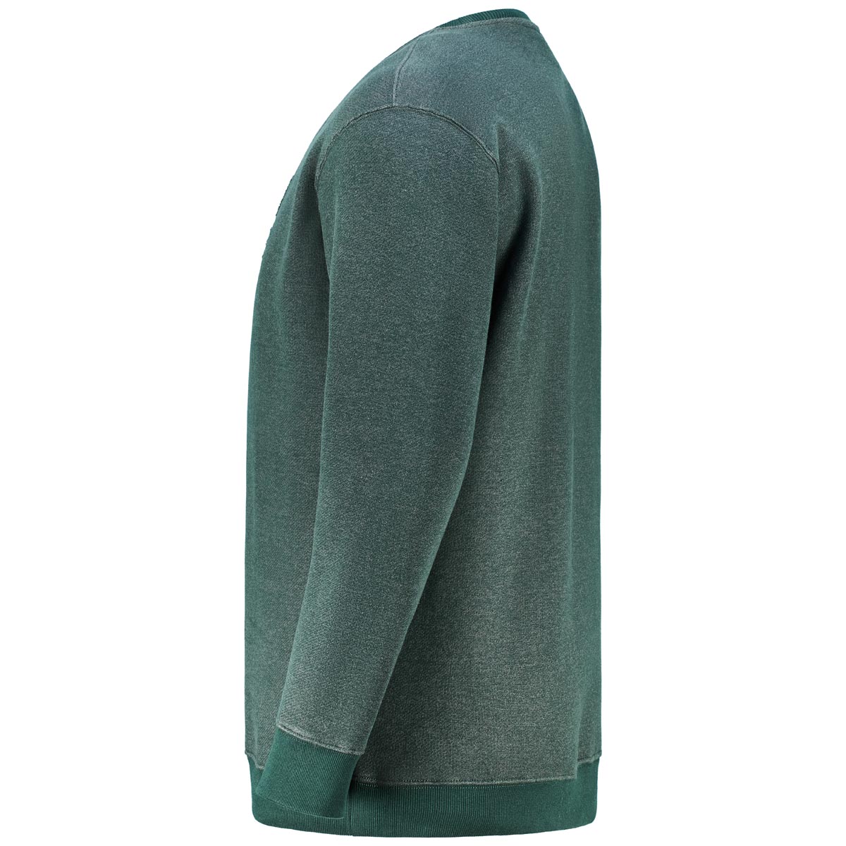North Sweatshirt mit Fleece-Innenseite dunkelgrün