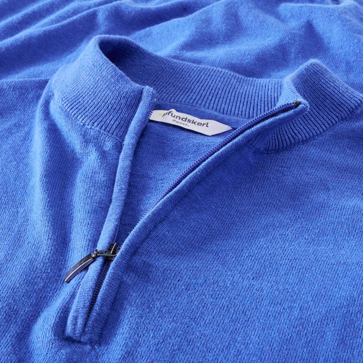 Pfundskerl Feinstrickpullover mit Kaschmir royalblau