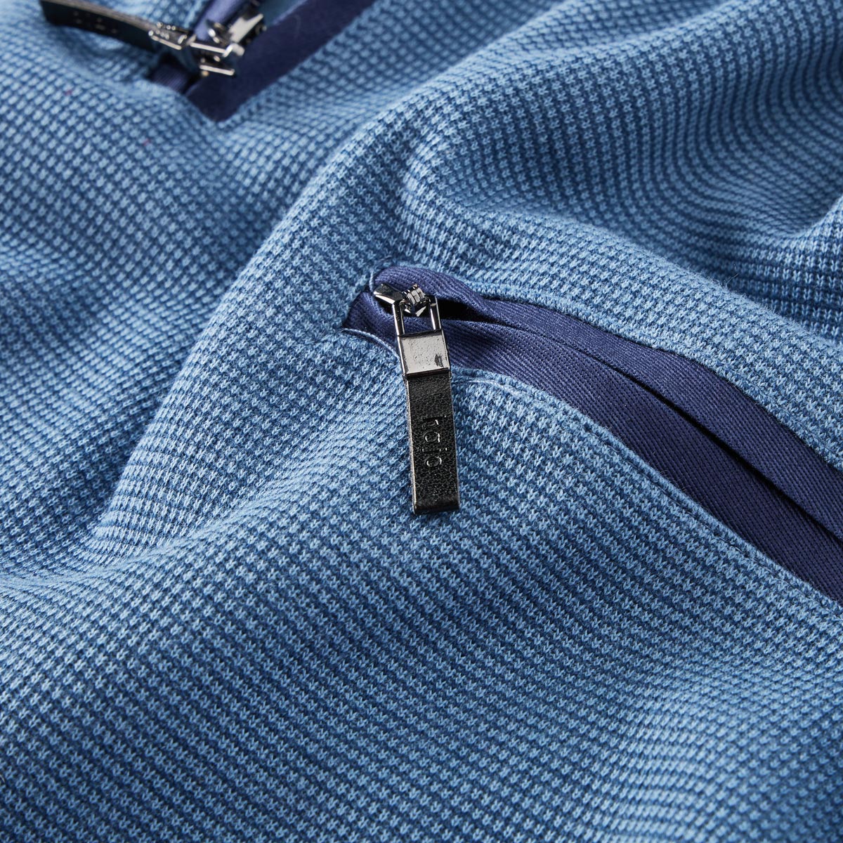 Hajo Sweatshirt "Stay Fresh", bügelfrei jeansblau