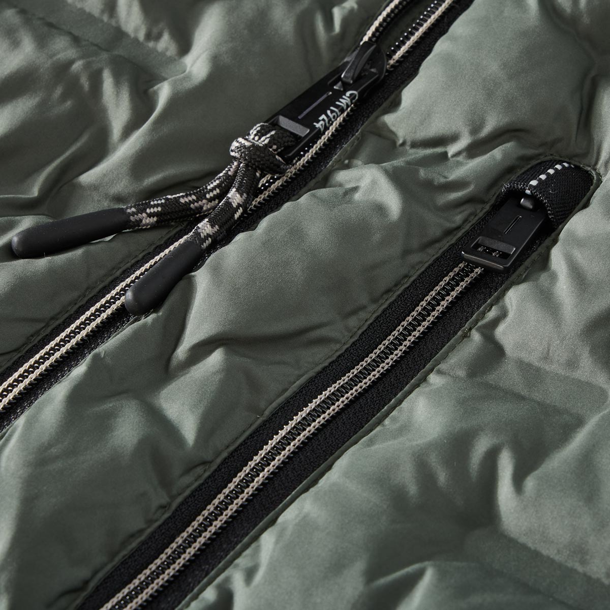 CASA MODA Leichte Steppjacke, wasser- und windabweisend grün