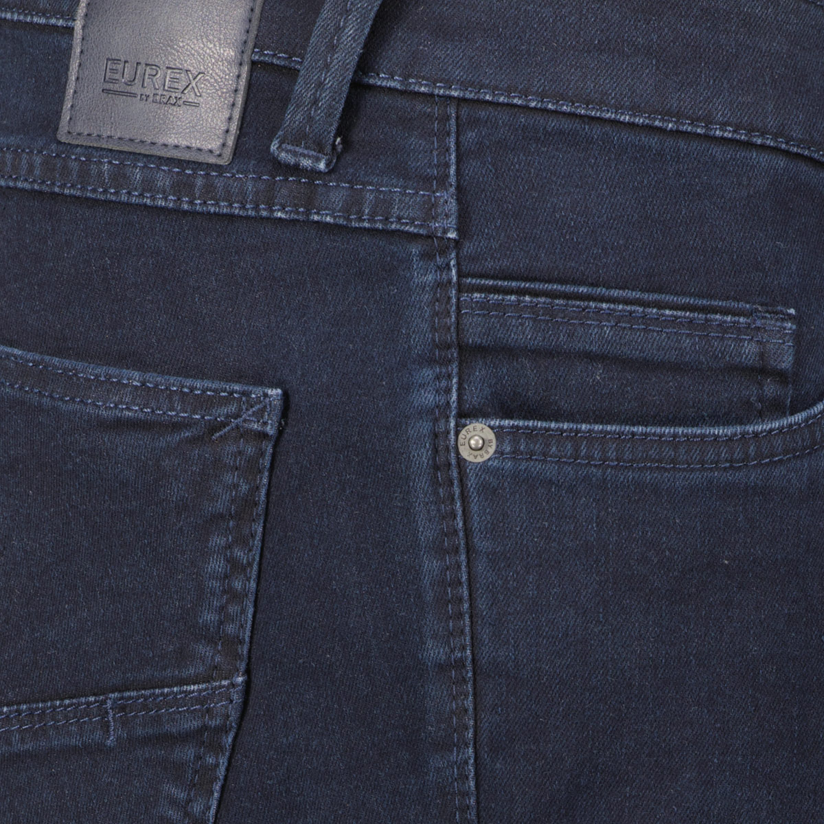 Eurex by Brax Stretch-Jeans "Luke", Tapered Fit dunkelblau Eurex by Brax Stretch-Jeans "Luke", Tapered Fit dunkelblau