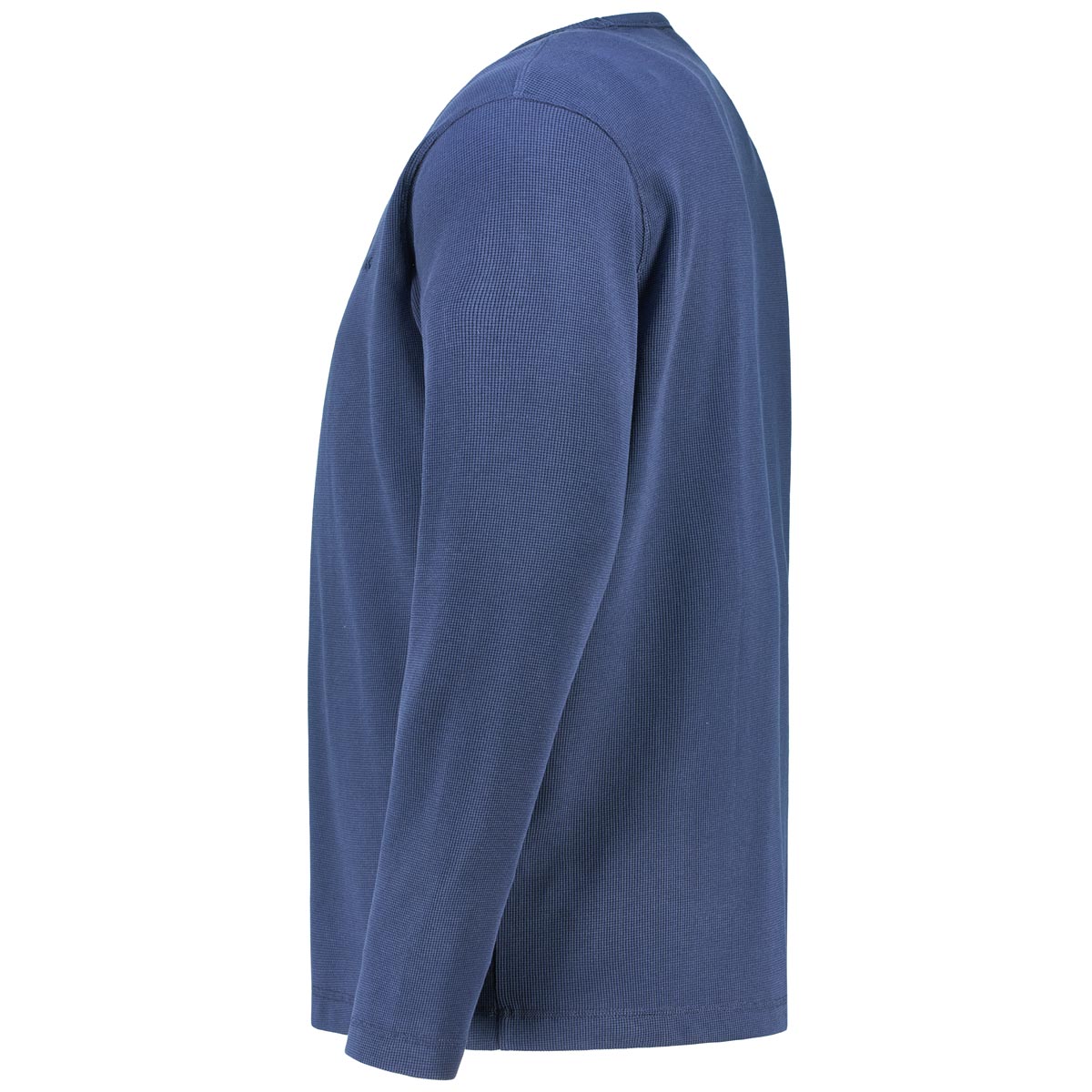 BOSS Longsleeve mit Stretch mittelblau