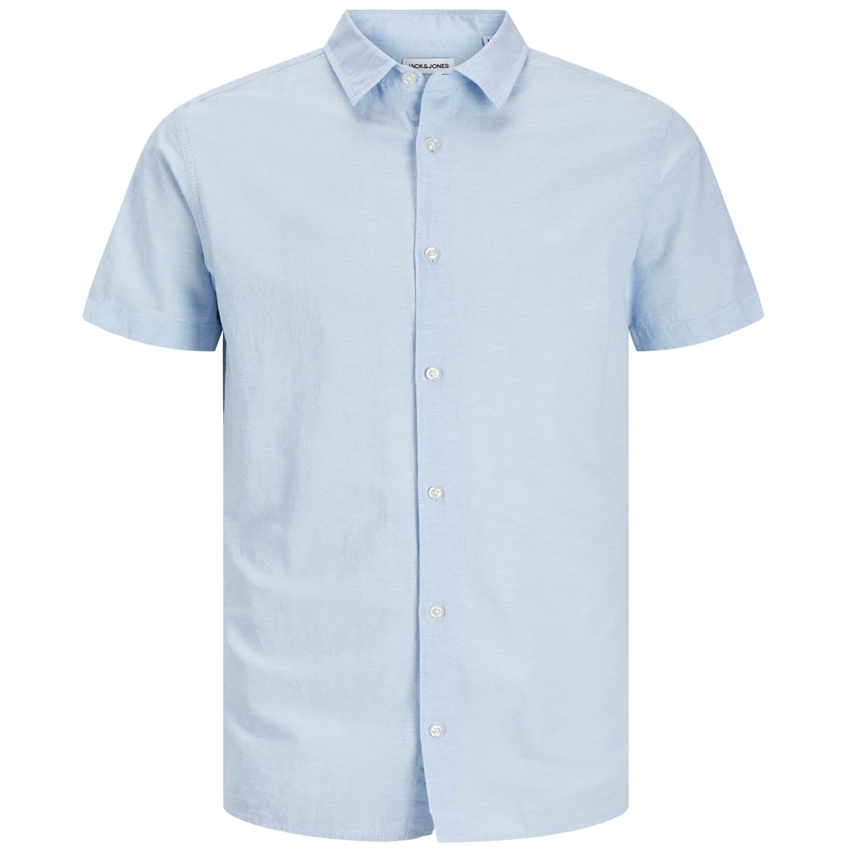 Jack&Jones Freizeithemd mit Leinen hellblau Jack&Jones Freizeithemd mit Leinen hellblau